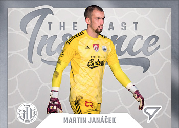 Martin Janacek Ceske Budejovice SportZoo FORTUNA:LIGA 2022/23 2. serie The Last Instance #LI-15